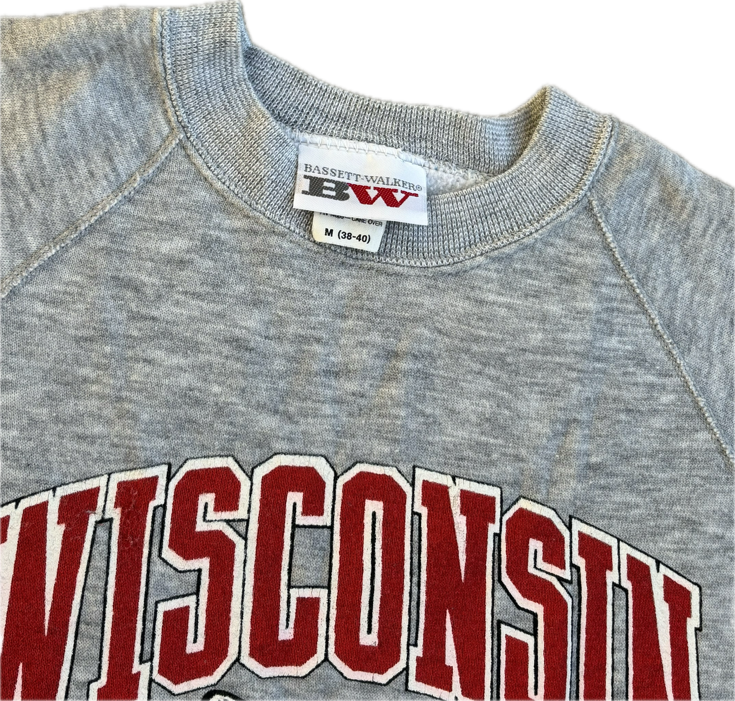 80s University of Wisconsin "Bucky Badger" Crewneck