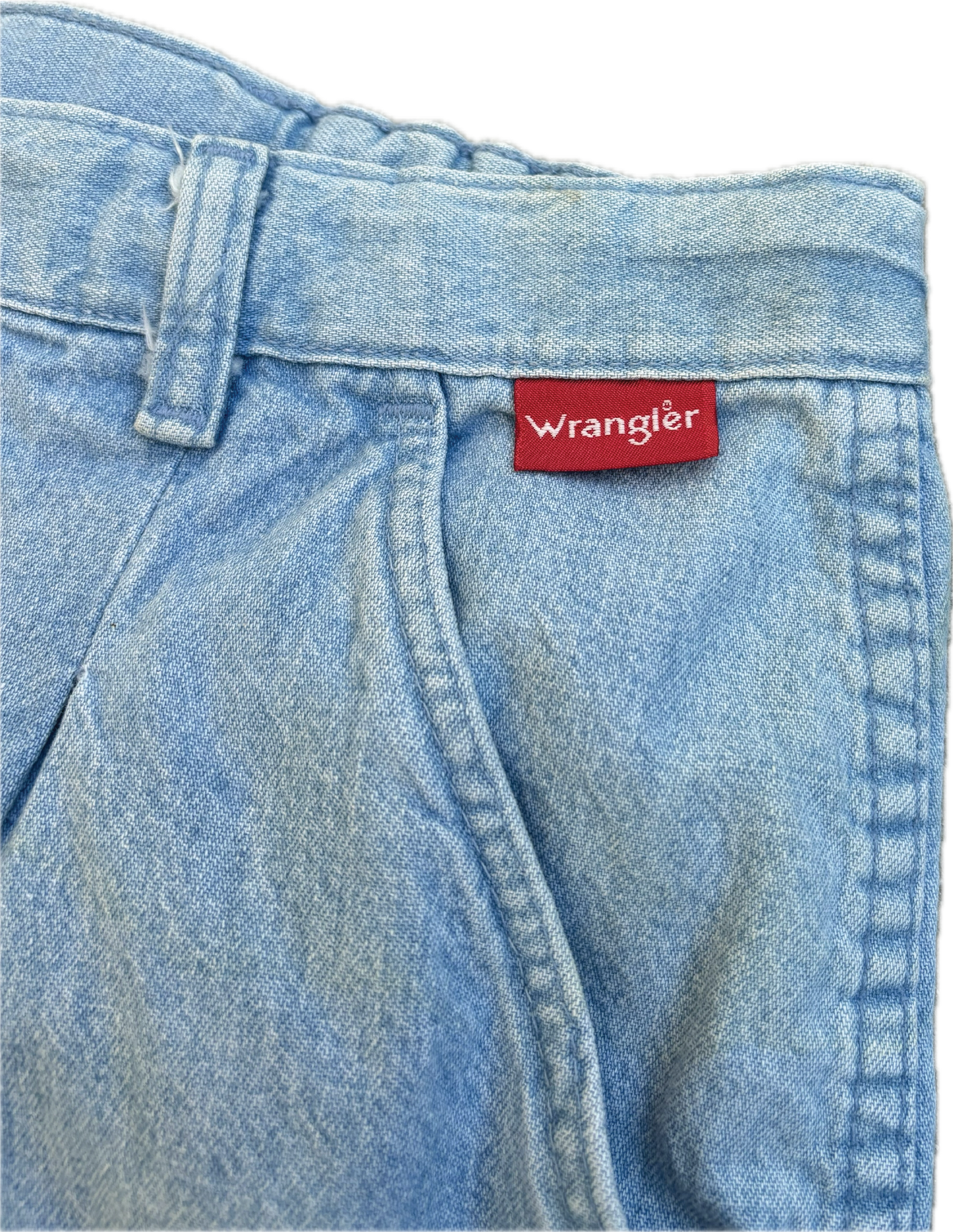 90s Wrangler Pleated Jean Shorts